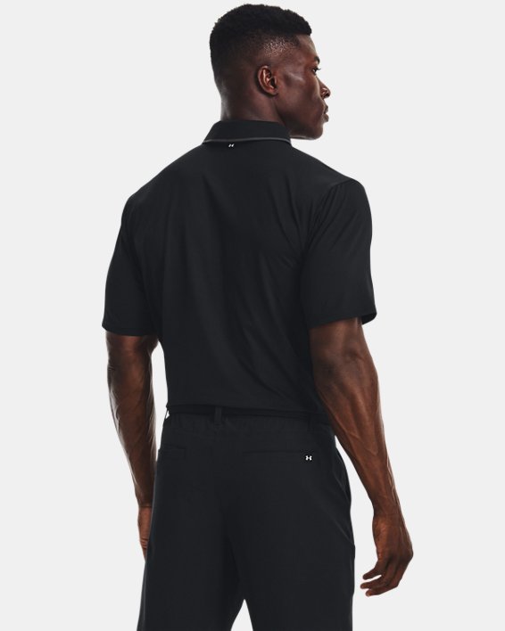 เสื้อโปโล UA Iso-Chill สำหรับผู้ชาย in Black image number 1